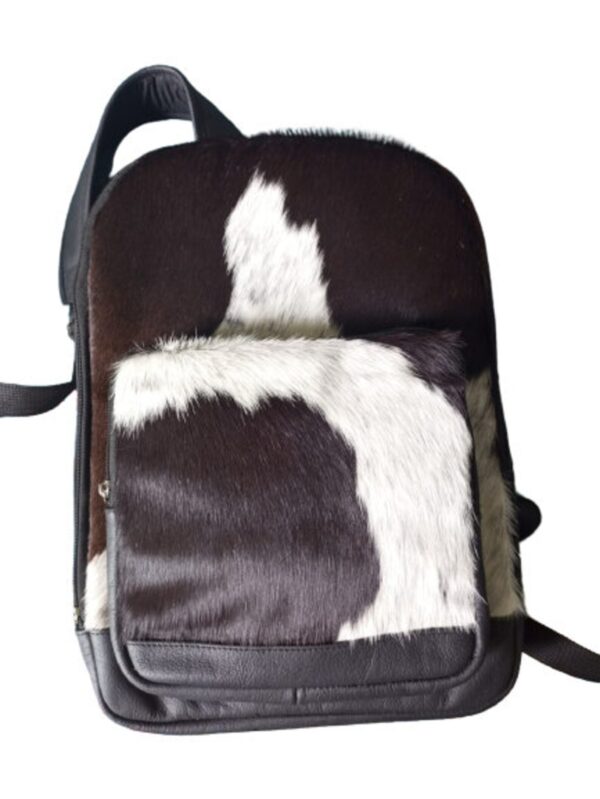 Cowhide backpack